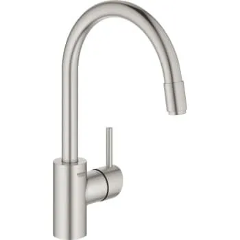 Grohe Concetto Køkkenarmatur med udtræk, Supersteel