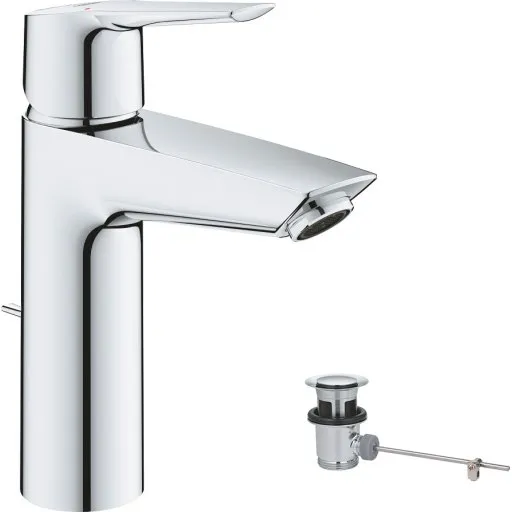 Grohe Start M håndvaskarmatur, krom, 121 mm