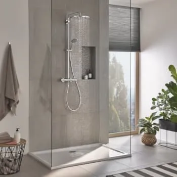 Grohe Vitalio Joy 310 Brusesystem, Krom, med termostat