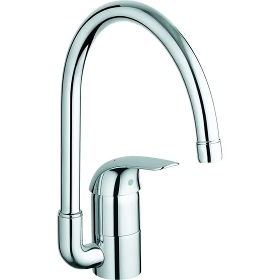 Grohe Euroeco Etgrebskøkkenarmatur, Krom, 360° Svingbar