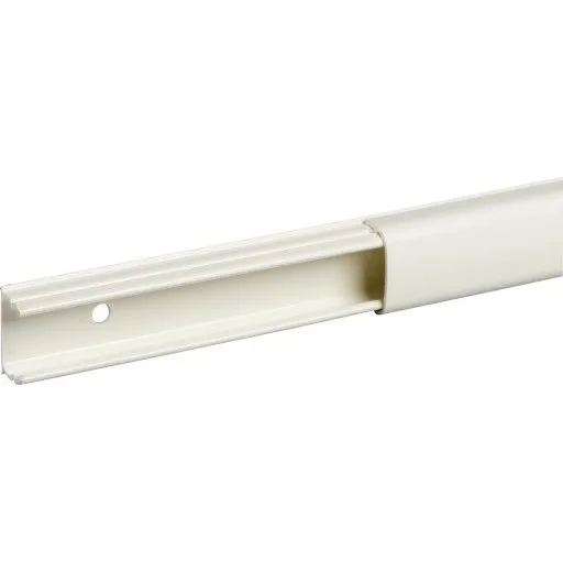 Schneider Electric OptiLine Mini Kanal 12x20 mm, 20 stk, hvid, med klæbebånd