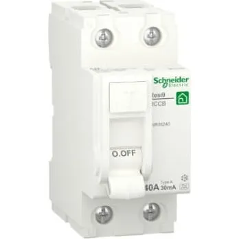 Schneider Resi9 HPFI 40A 30mA 2P Fejlstrømsafbryder