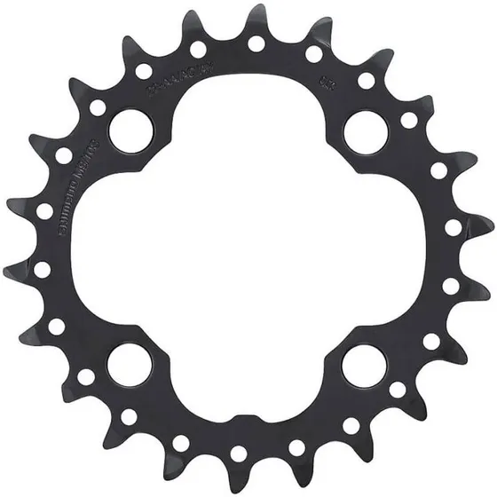 Shimano FC‑M660 SLX 22T klinge – 9/10-speed (64 mm, stål)