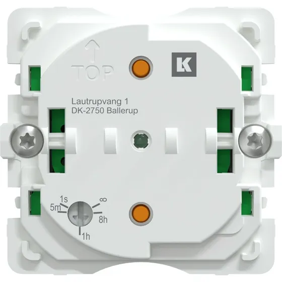 LK Fuga Timerafbryder 10A, 1 modul, uden afdækning