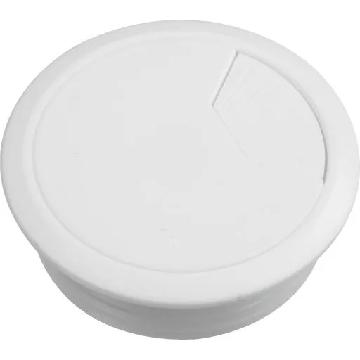 Schneider Unica+ kabelgennemføring Ø60 mm hvid