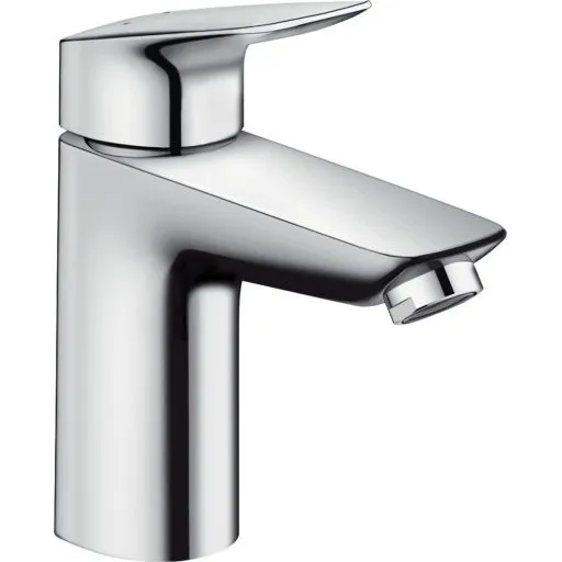 Hansgrohe Logis 100 håndvaskarmatur, krom med push-open bundventil