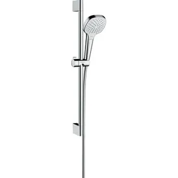 Hansgrohe Croma Select E Vario Brusesæt 65 cm, Hvid/Krom