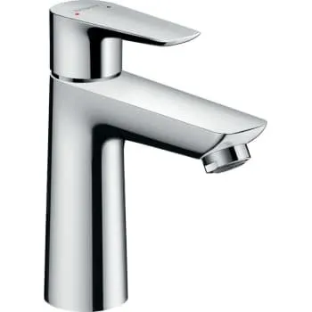 Hansgrohe Talis E 110 håndvaskarmatur med push-open bundventil, krom
