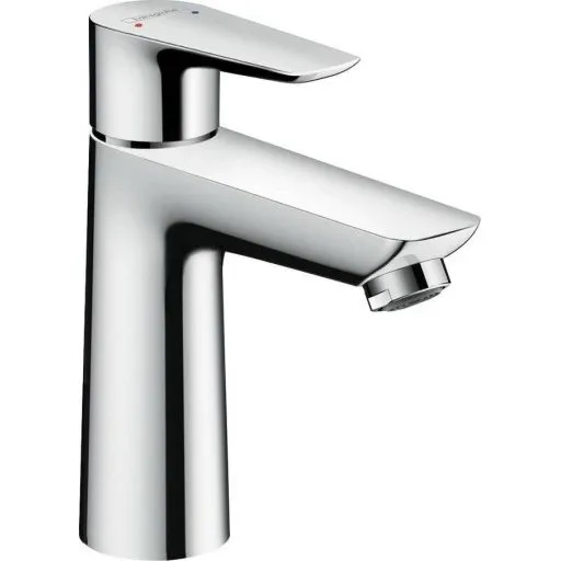 Hansgrohe Talis E 110 håndvaskarmatur med løft-op bundventil, krom
