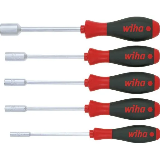Wiha SoftFinish Topskruetrækkersæt, 5 dele