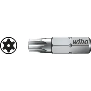 Wiha TORX T20H 25 mm, Tamper Resistant, 2 stk