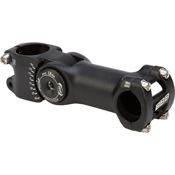 BBB HighSix BHS-28 Justerbar frempind 130 mm – Sort