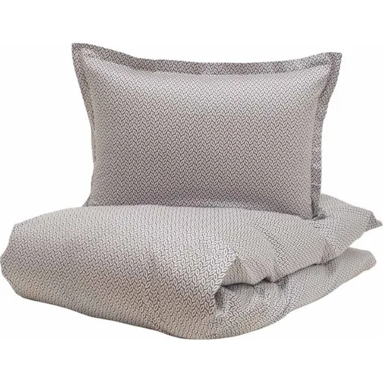Turiform Forma Black 200x220 cm Sengetøj med Dobbeltdynebetræk, 100% Bomuldssatin