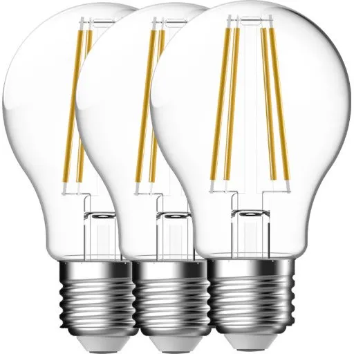 Nordlux E27 LED-pære 8,6W 4000K 3-pak