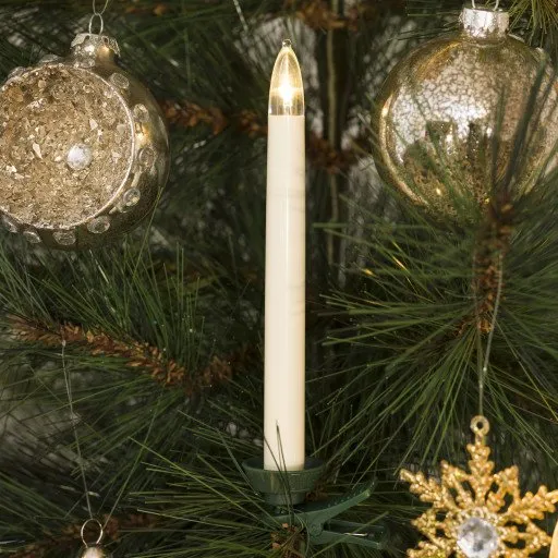 Konstsmide Juletræslys 5 stk 16 cm, Varme Hvidt, Forlængersæt