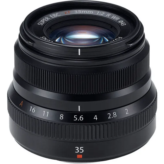 Fujinon XF 35mm f/2 R WR Ø43 Sort