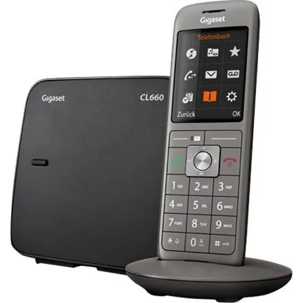 Gigaset CL660 Trådløs DECT-telefon, antracit