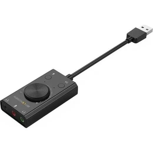 Terratec Aureon 5.1 USB Lydkort – Kompakt 5.1 Surround Sound