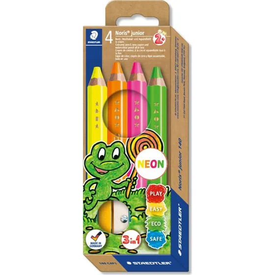 Staedtler Noris Junior Farveblyanter 4 Farver