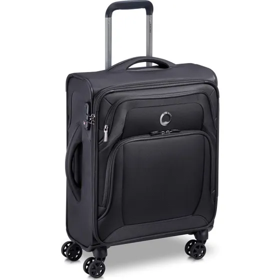 Delsey Optimax Lite 55 Kabinekuffert Sort