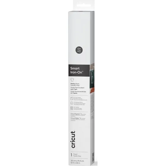 Cricut Smart Iron-On Hvid 33x90 cm