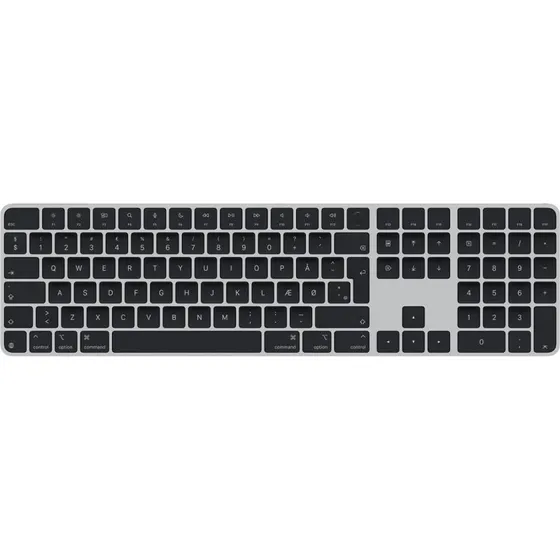 Apple Magic Keyboard med Touch ID og numerisk tastatur, dansk, trådløs