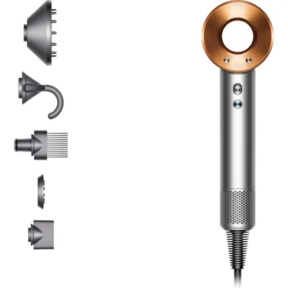 Dyson Supersonic Hårtørrer Nickel/Copper
