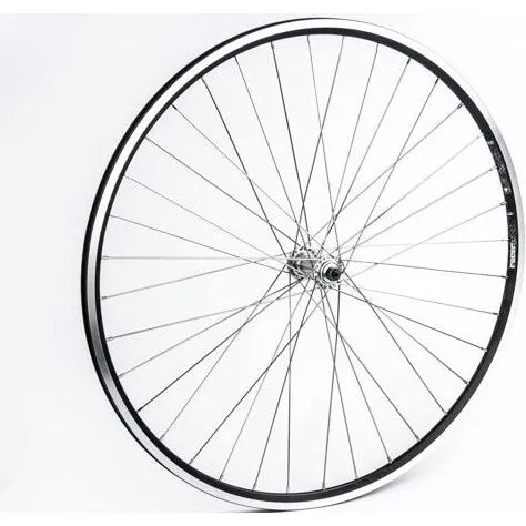 Connect Forhjul 700C C7.0 QR, Mach1 CFX 13,4 mm - Sort/Sølv