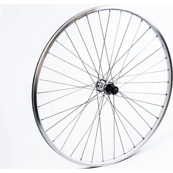 Connect C7.0 baghjul 700C – Chrina-fælg, QR, 8/9/10-speed, sølv