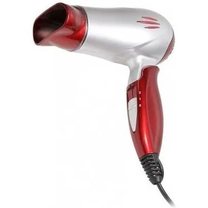 LAFE SWS-001.0 Hårtørrer 1200W – Sølv/Rød