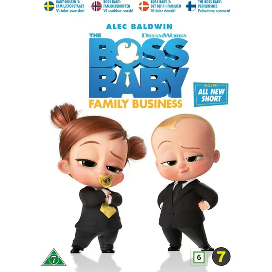 Babybossen 2 - Familievirksomheden (DVD)