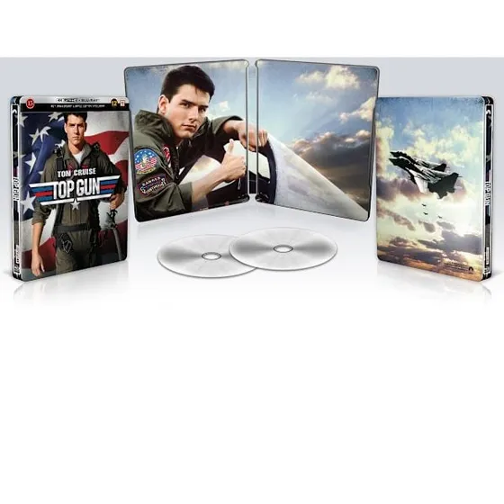 Top Gun 40th Anniversary 4K UHD + Blu-ray Steelbook