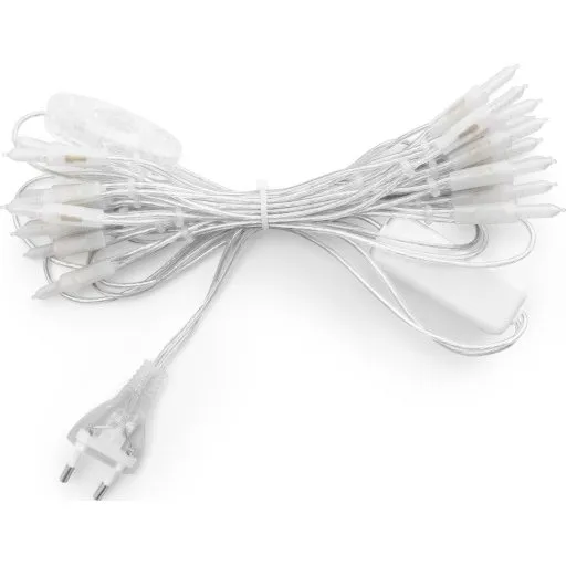 Iris Light Lyskæde 20 lys, 150 cm + 140 cm