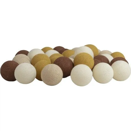 Iris Lights Biscotti Lyskæde 35 Kugler, 240 cm