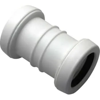 Wavin Wafix PP skydemuffe 32 mm hvid