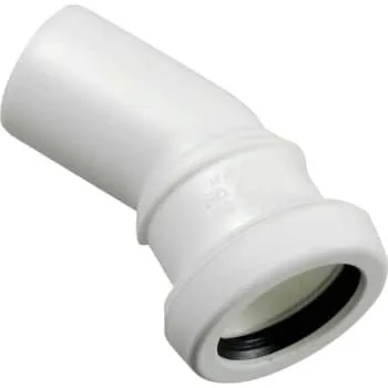 ALIAXIS Ht-pp Ø40 mm x 30° hvid bøjning