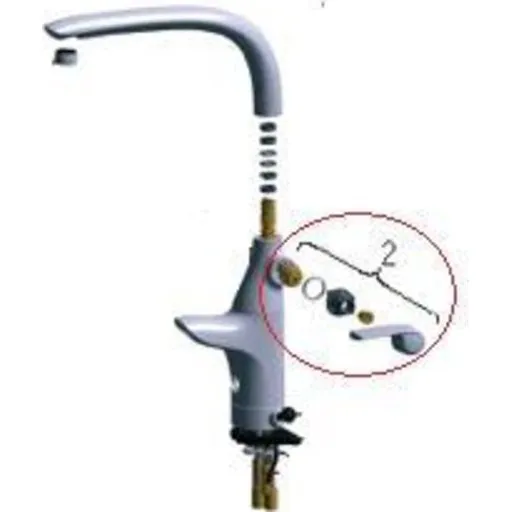 Oras Ventura 8020 Komplet Overdel Kold Krom