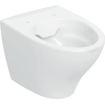 Ifö Spira Modern væghængt toilet 52 cm, hvid, uden skyllekant