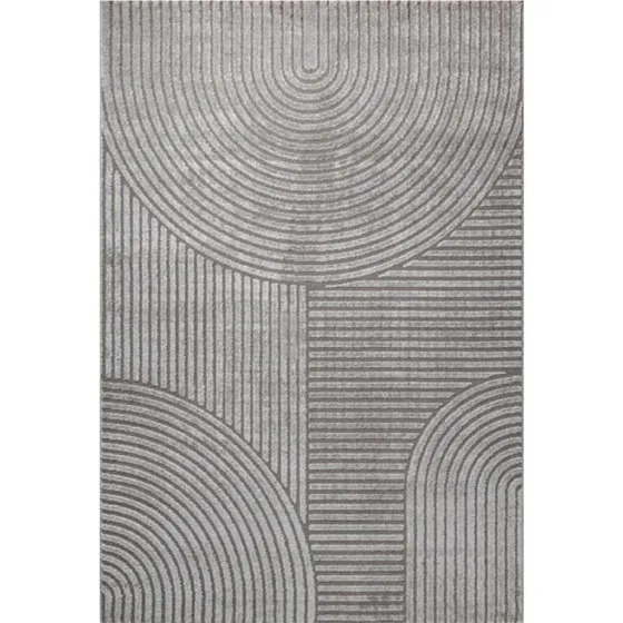 Nordstrand Home Elio Gulvtæppe 160x230 cm Grå med Mønster