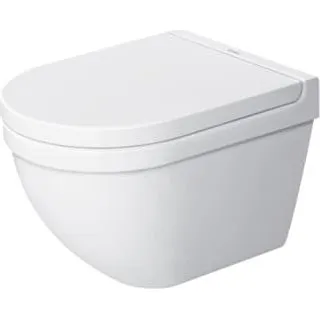 Duravit Starck 3 Compact Vægtoilet, Hvid, Skjult Montering