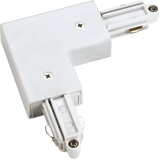SLV 1F hjørne udvendig jord, hvid, 104x104 mm