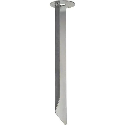 SLV Jordspyd til WAP SLIM-WAP, 48 cm, gråt stål