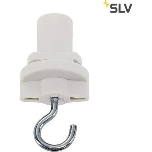 SLV 3F adapter med krog til S-Track, trafikhvid
