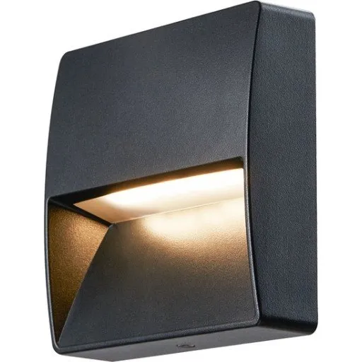 SLV Downunder Udendørs Væglampe, Antracit, 13,2 cm