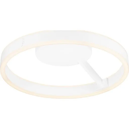 SLV One væg- og loftlampe, hvid, Ø40 cm