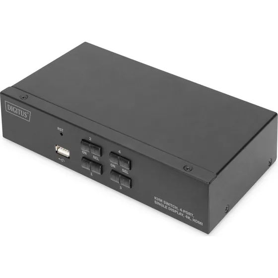 Digitus KVM-switch 4-port 4K HDMI