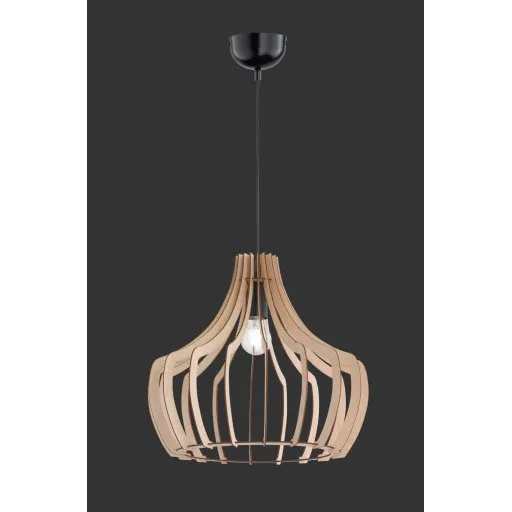 Trio Lighting Wood Pendel, 44 cm