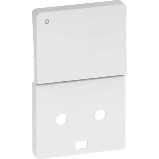 LK Fuga 10 stk Tangent/afdækning med LED, 1½ modul, hvid