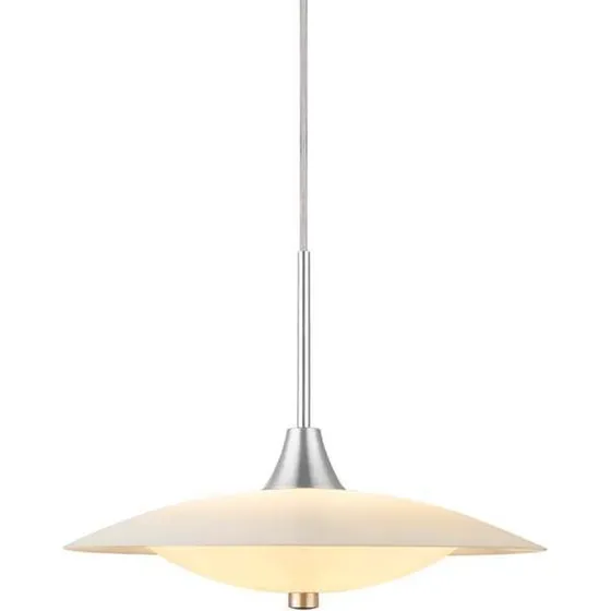 Halo Design Baroni Pendel Ø35 cm Opal/Børstet Stål