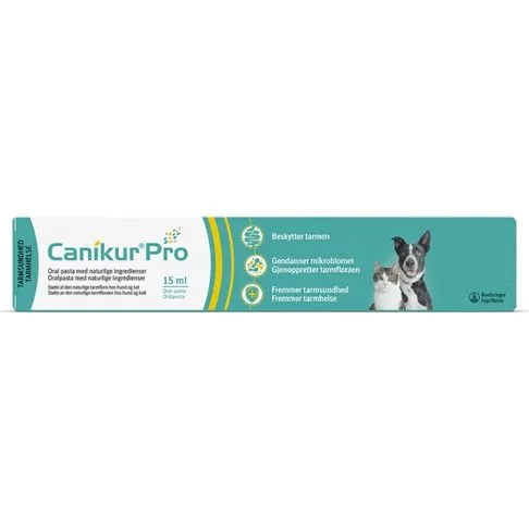 Canikur PRO Pasta Probiotika 15 ml til tarmbalance